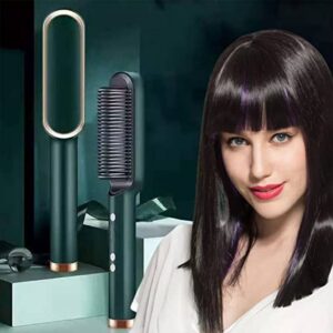 Professional Electric Hair Straightener Comb Brush